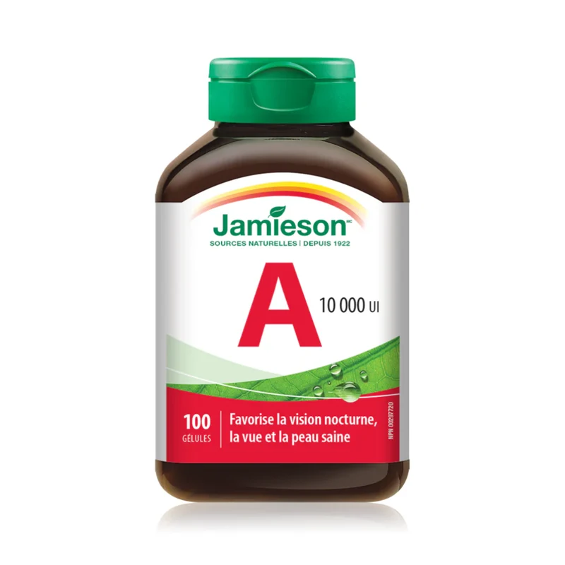Jamieson - Vitamin A 10,000 IU | 100 Softgels