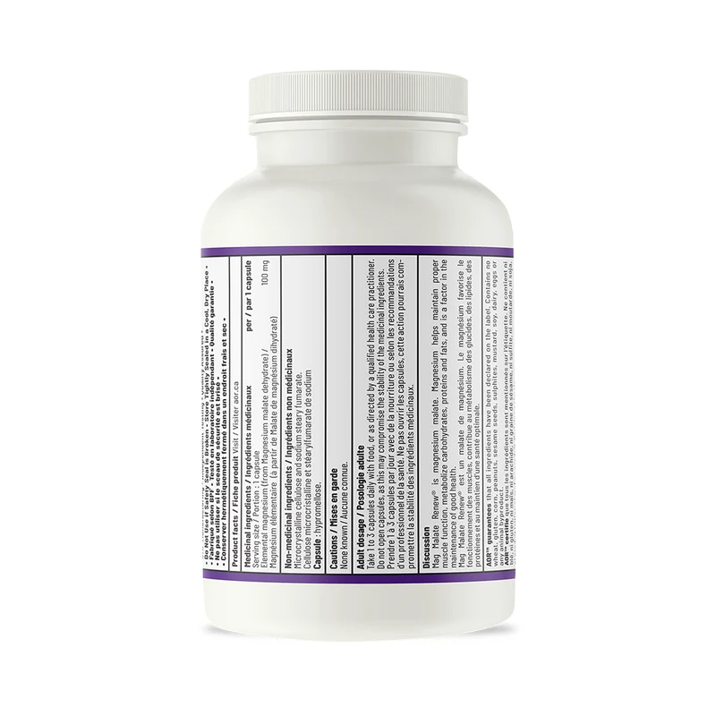 AOR - Mag Malate Renew | 120 Capsules