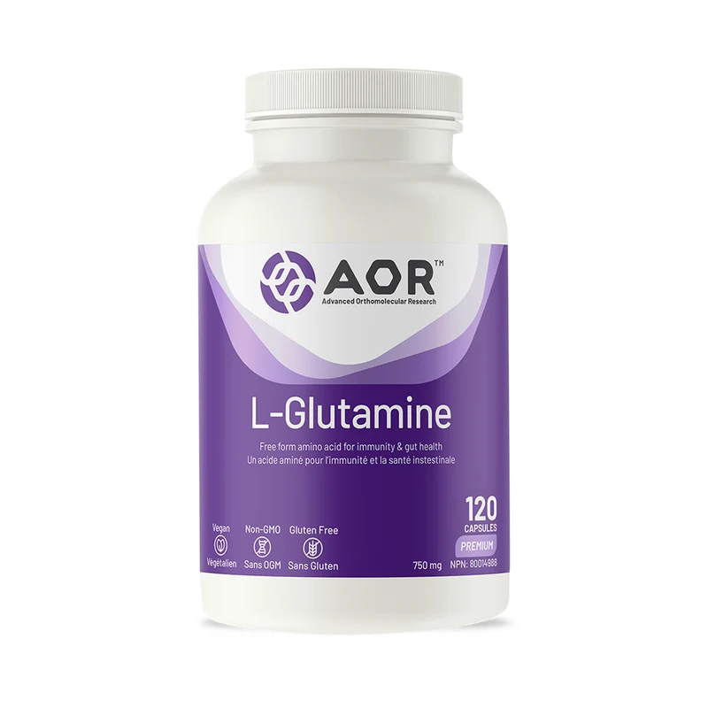 AOR - L-Glutamine | 120 Capsules