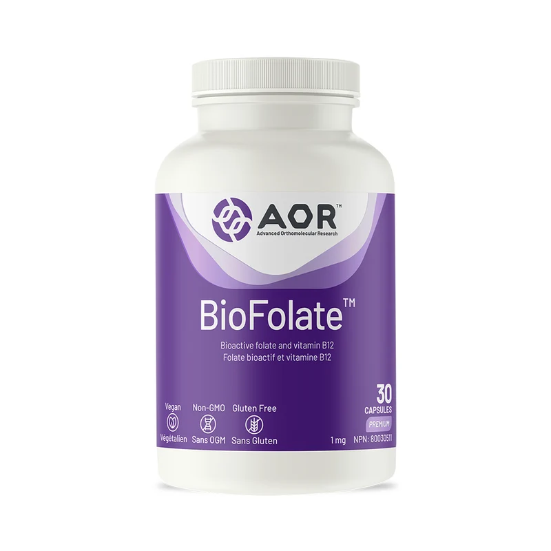 AOR - BioFolate | 30 Capsules
