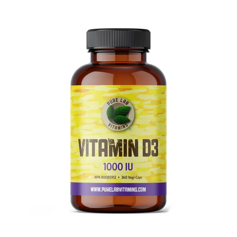 Pure Lab - Vitamin D 1000 IU | 360 Vegi-Caps