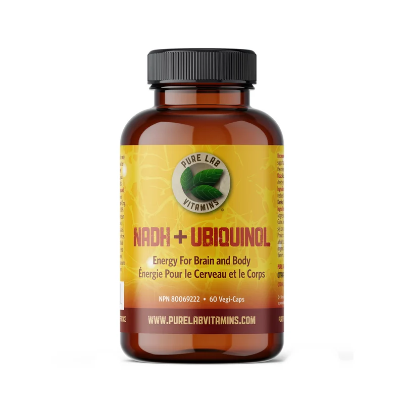 Pure Lab - Ubiquinol + NADH | 60 Vegi-Caps