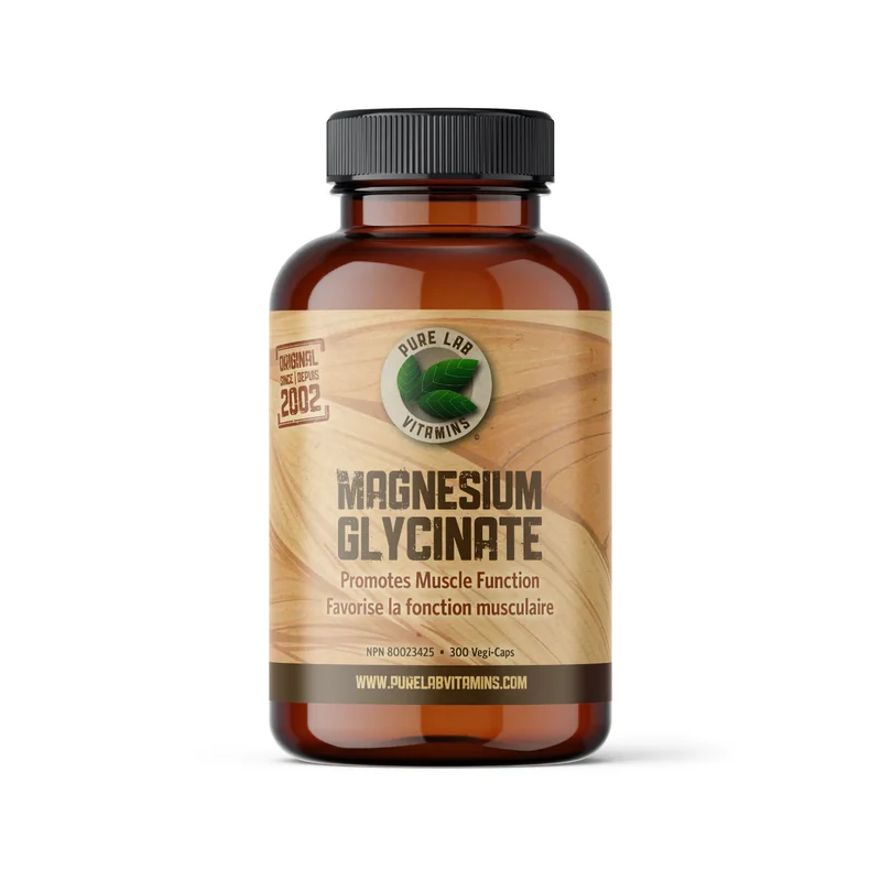 Pure Lab - Magnesium Glycinate | 300 Vegi-Caps*
