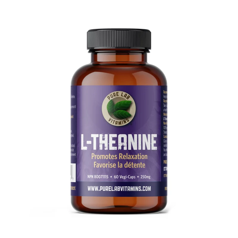 Pure Lab - L-Theanine 250 mg | 60 Veg Capsules