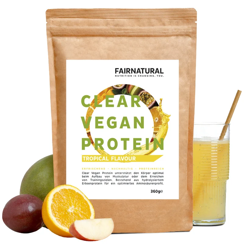 Clear Vegan Protein Tropical