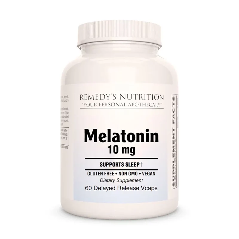 Complément de mélatonine : comprimés végétaliens de 3 mg, 5 mg et 10 mg