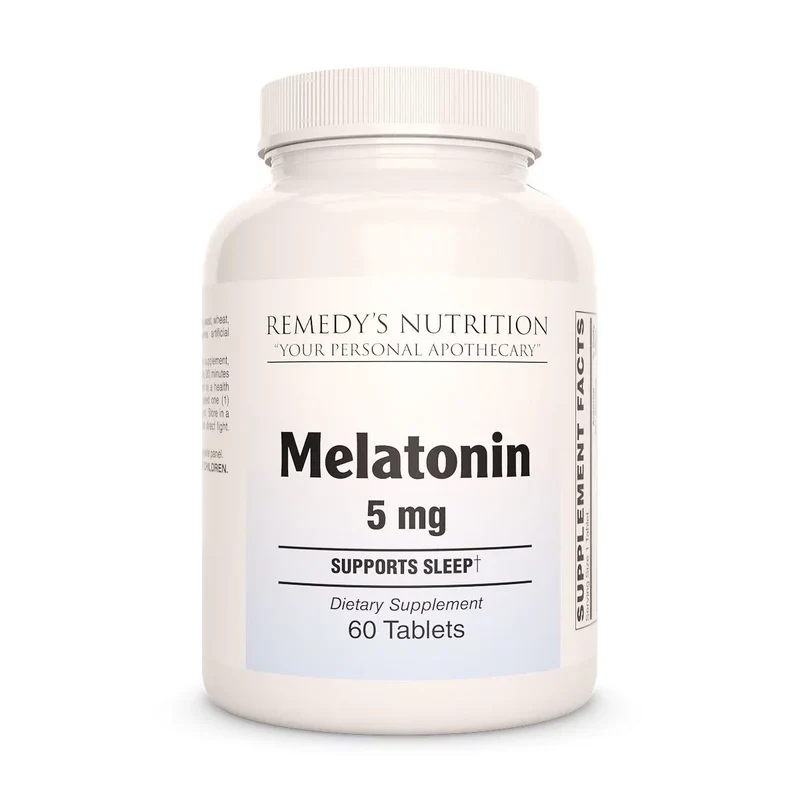 Complément de mélatonine : comprimés végétaliens de 3 mg, 5 mg et 10 mg