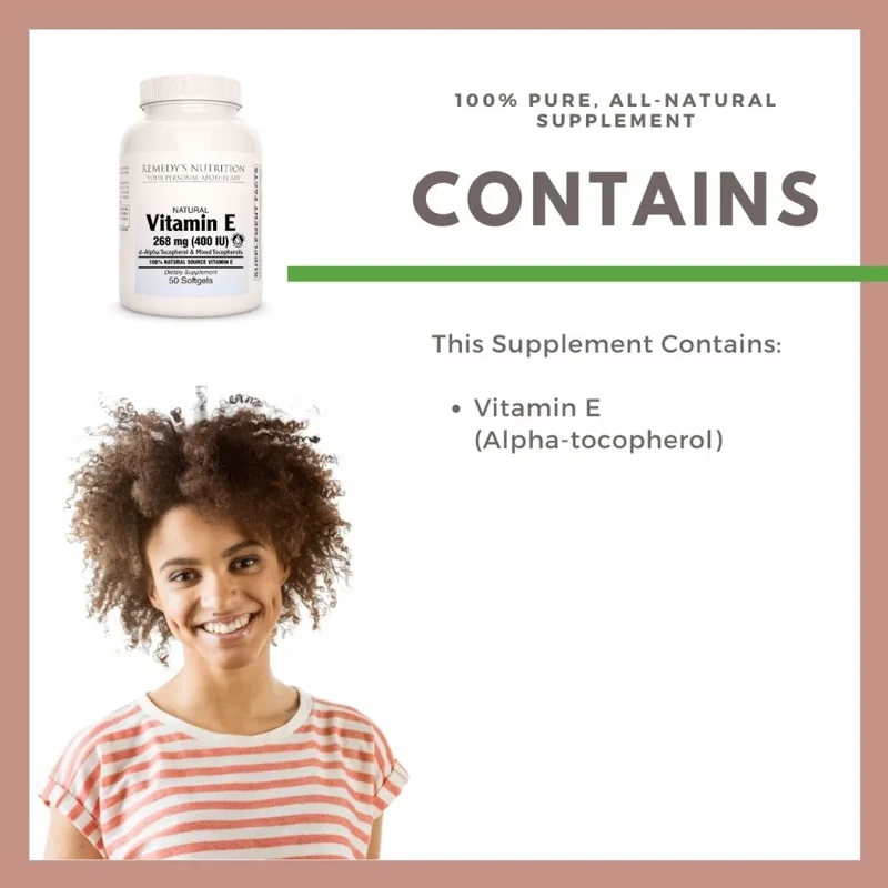 Vitamine E | Gélules de 400 et 200 UI
