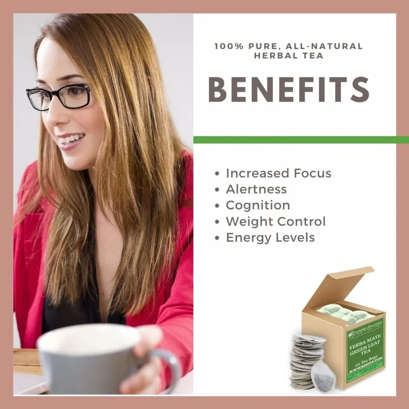 Sachets de thé Yerba Mate 20 unités