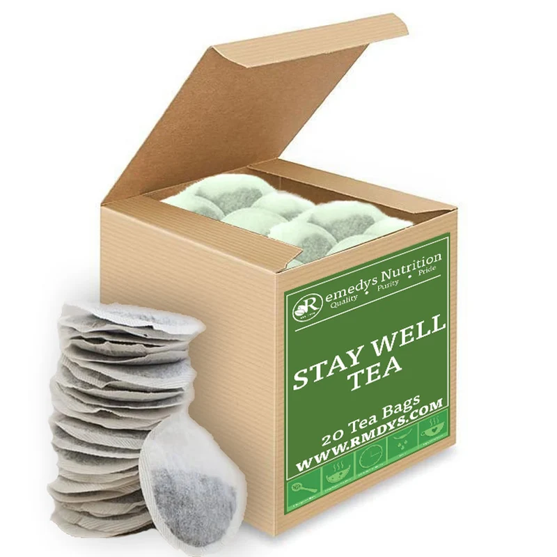 Thé Stay Well 20 sachets de thé faits à la main