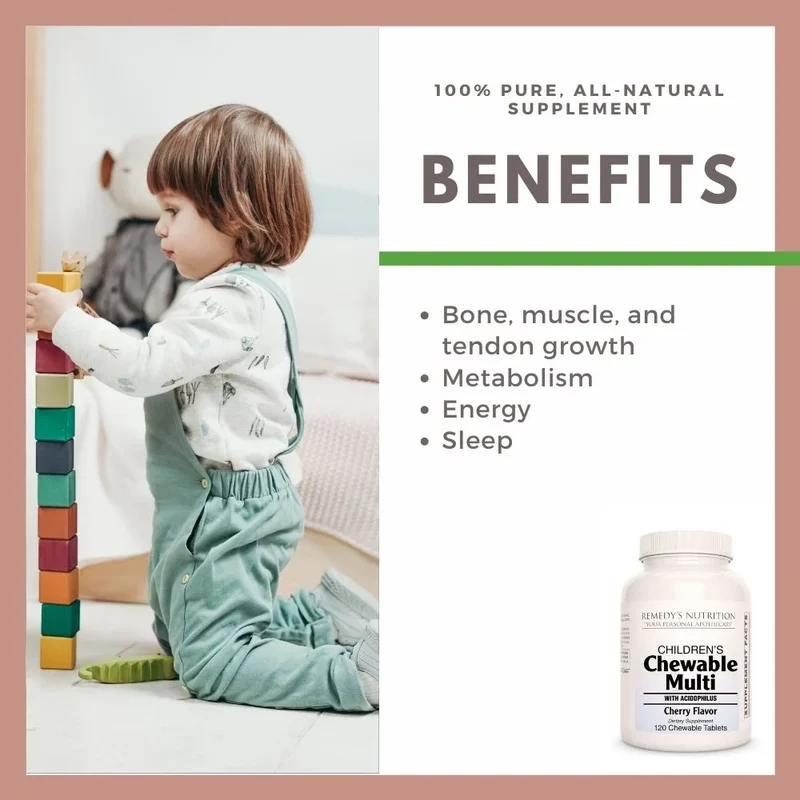 Comprimés à croquer Multi™ Vitamines et minéraux pour enfants 120 comprimés
