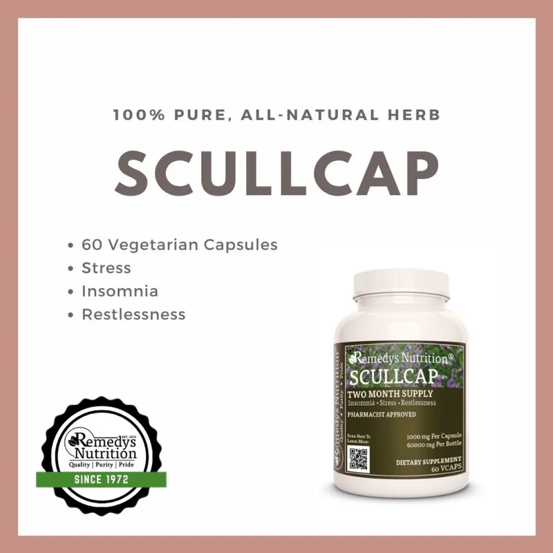 Scutellaire 1000 mg 60 gélules végétaliennes