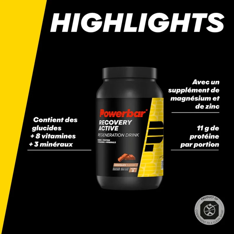 Boisson de récupération Recovery Active Powerbar