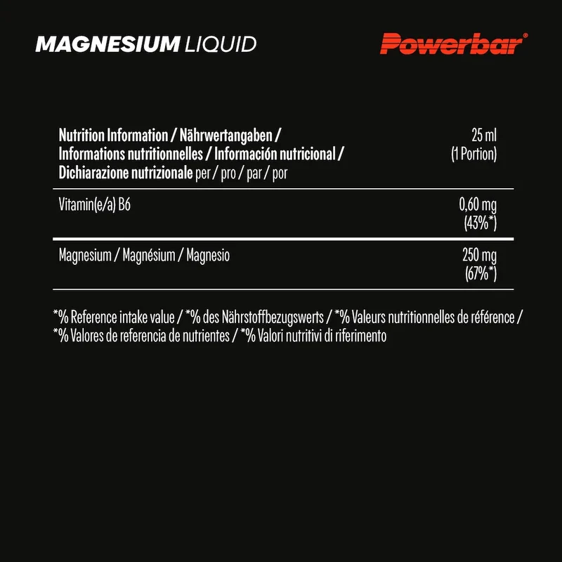 Magnesium Liquid Powerbar