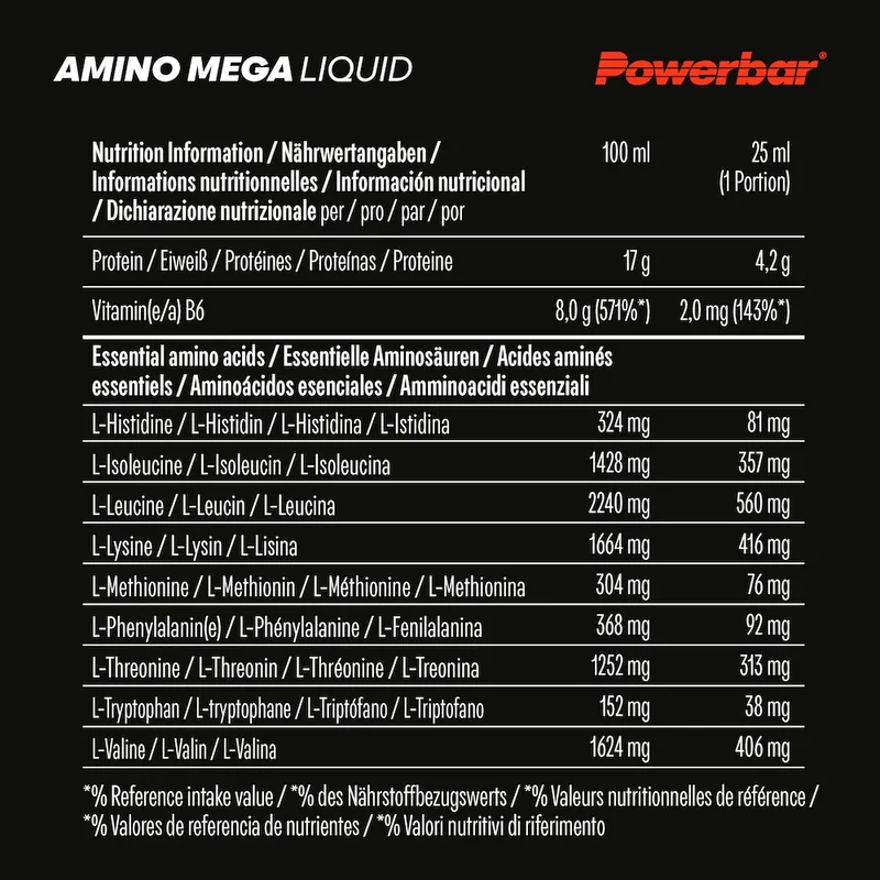 Amino Mega Liquid Powerbar