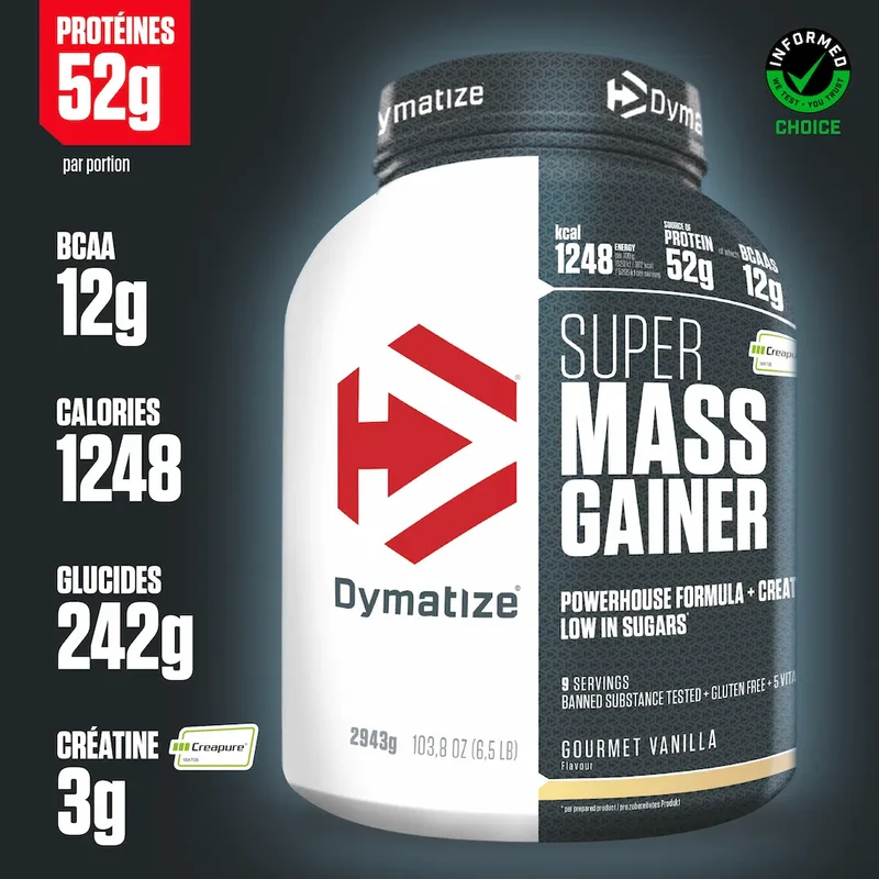 Super Mass Gainer Dymatize – Gainer protéiné