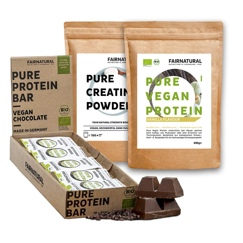 Starter Muskelaufbau-Bundle Vegan