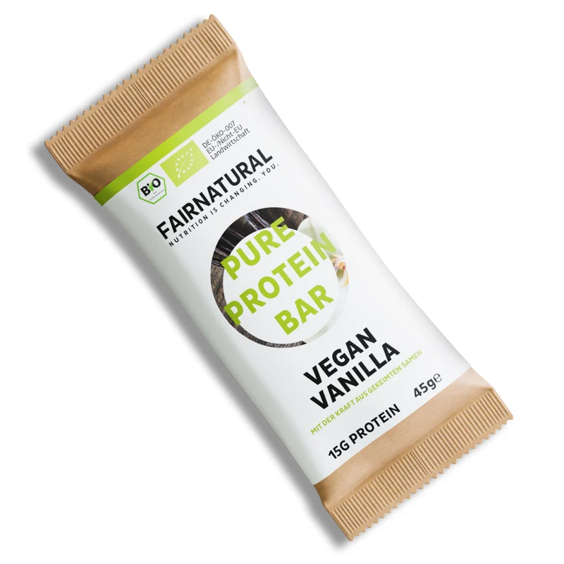 Barre protéinée Bio Vegan Vanille à l'unité
