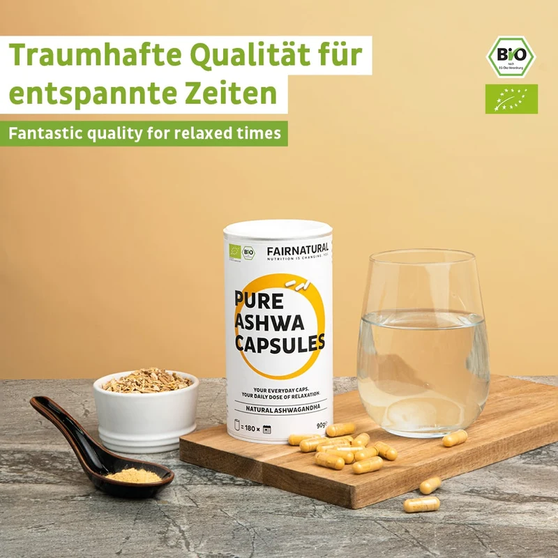 Gélules d'ashwagandha bio