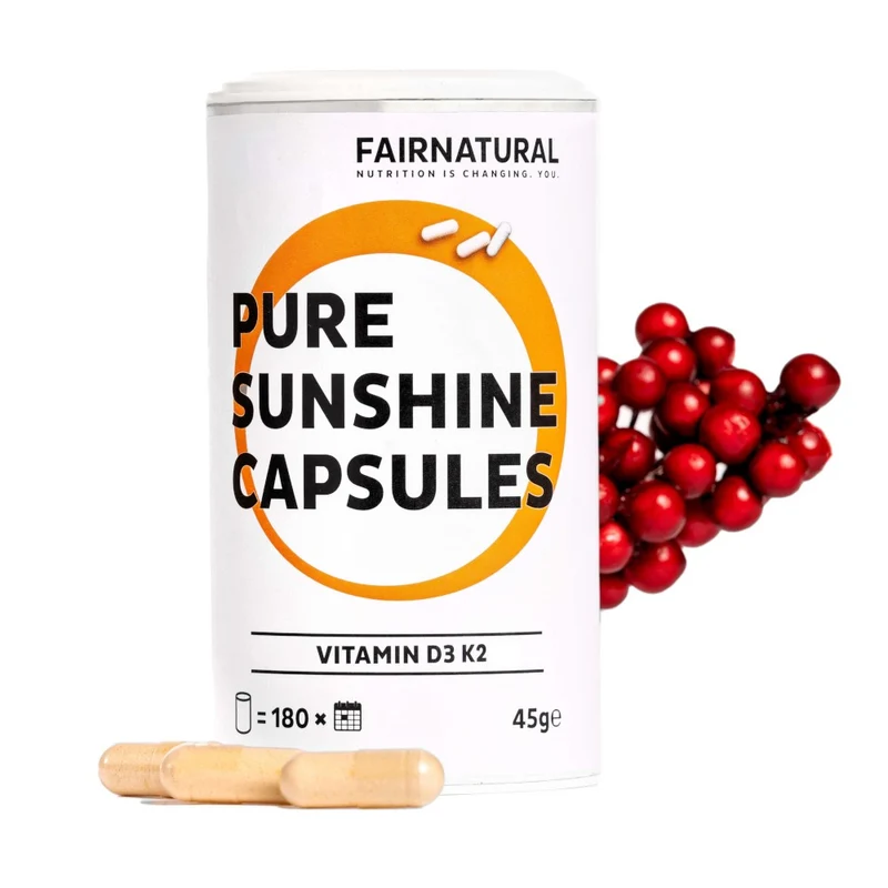 Gélules de vitamine D3 K2