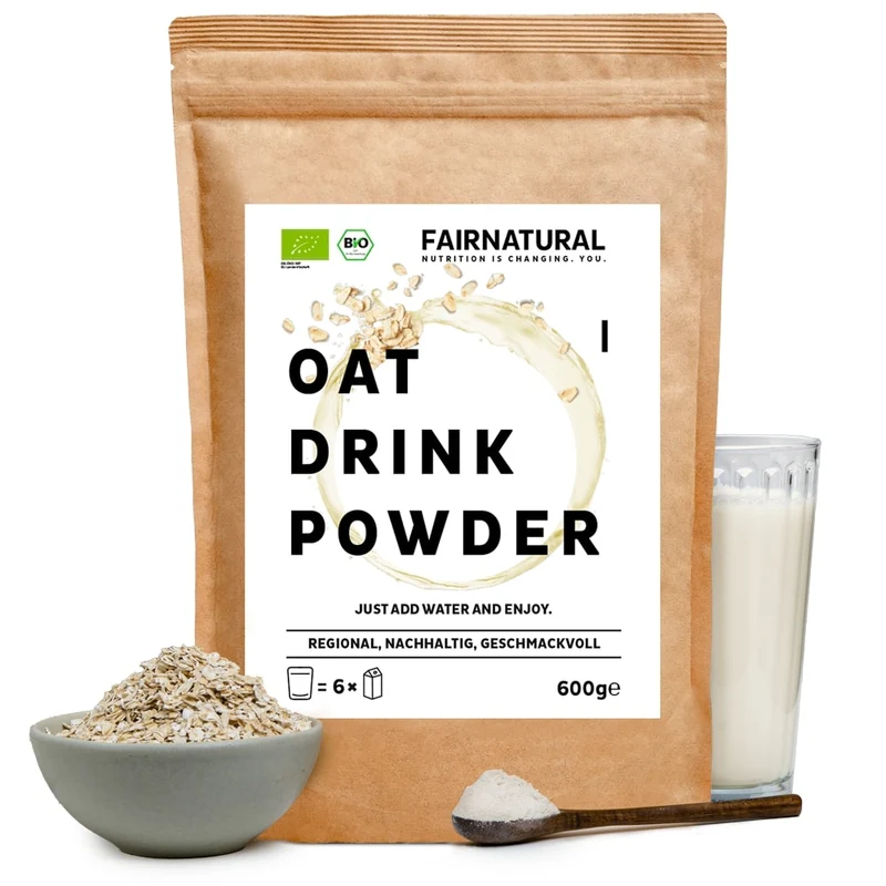 Lait d'avoine bio en poudre
