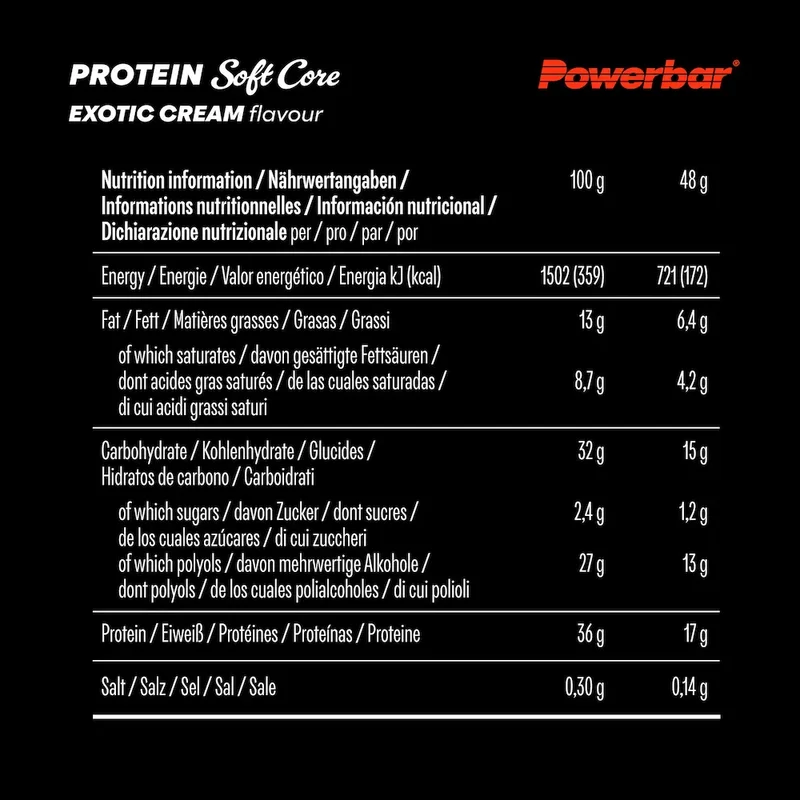 Barres Soft Core Powerbar