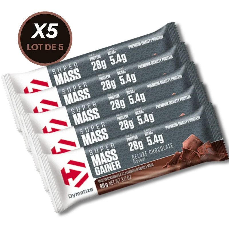 Barres Super Mass Gainer Dymatize