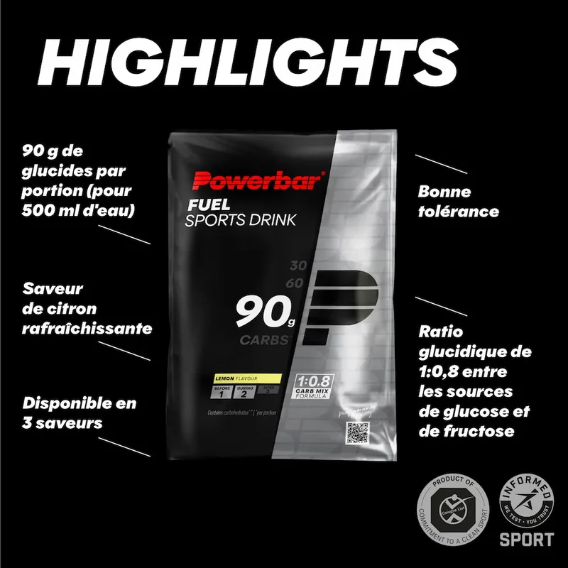 Boisson glucidique Fuel Sports Powerbar