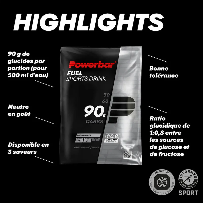 Boisson glucidique Fuel Sports Powerbar