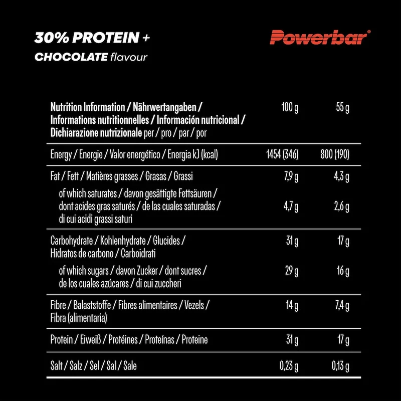 Barres Protéinées 30% Powerbar