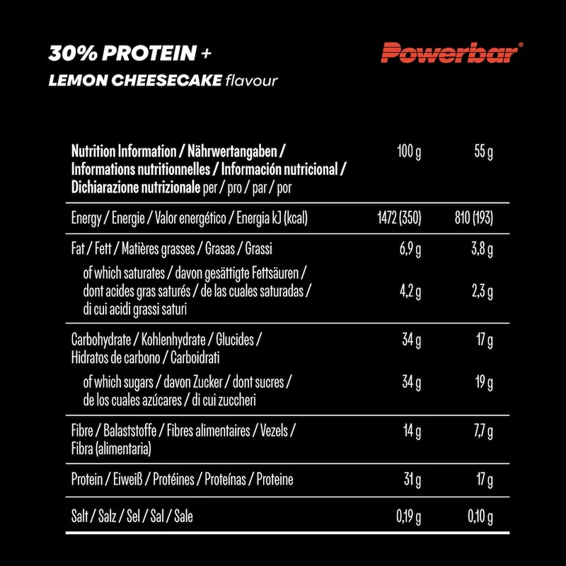 Barres Protéinées 30% Powerbar