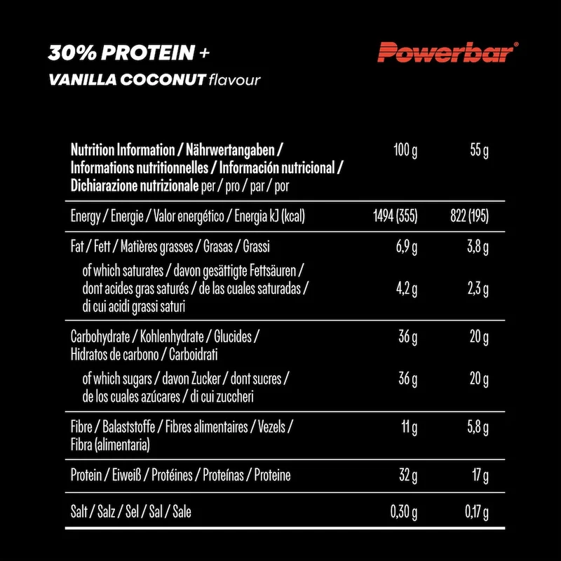 Barres Protéinées 30% Powerbar