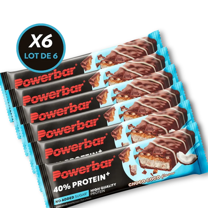 Barres protéinées 40% Crisp Powerbar