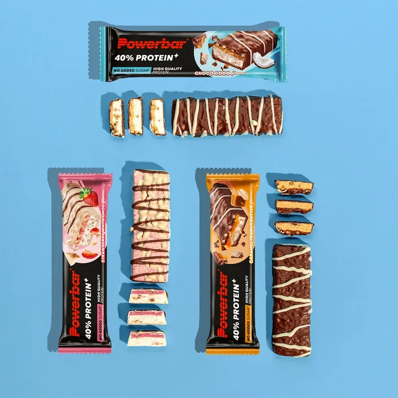 Barres protéinées 40% Crisp Powerbar