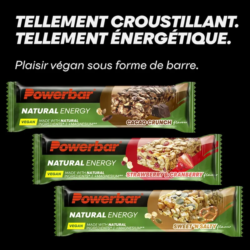Barres Natural vegan Powerbar