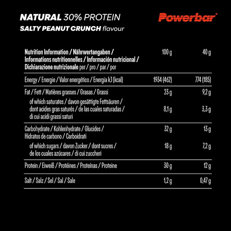 Barres Natural Protein Powerbar
