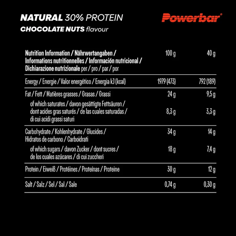 Barres Natural Protein Powerbar