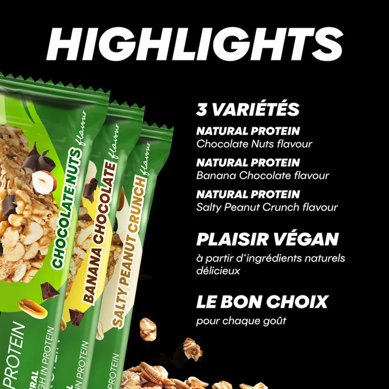 Barres Natural Protein Powerbar