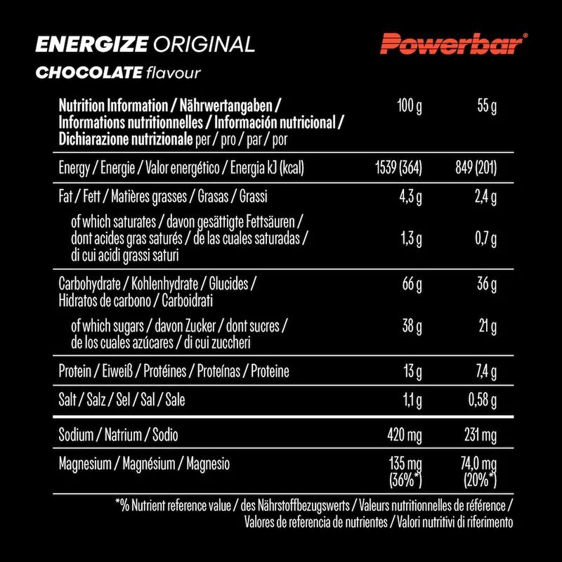 Barres Energize Original Powerbar