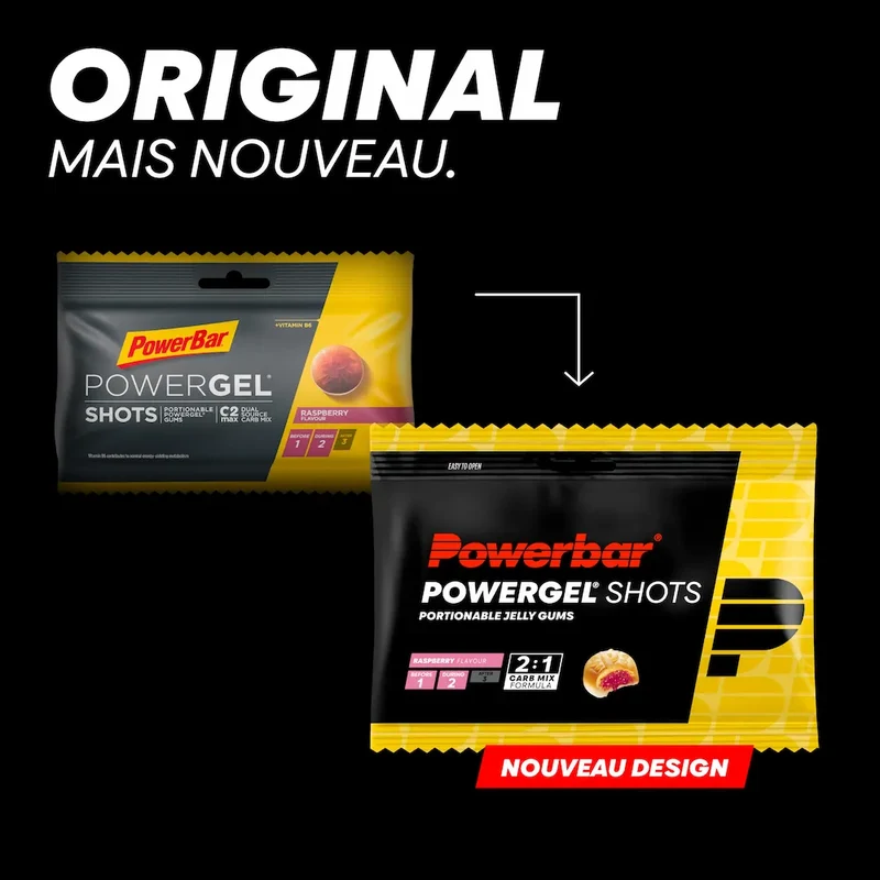 PowerGels Shots Gums Powerbar