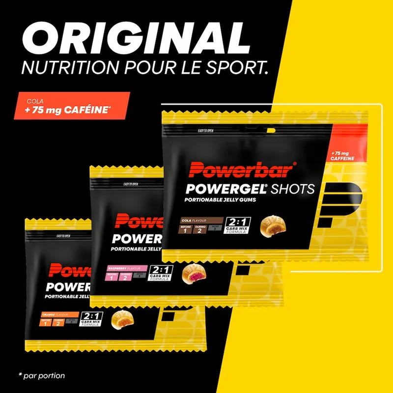 PowerGels Shots Gums Powerbar