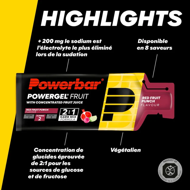 PowerGels Fruit Powerbar