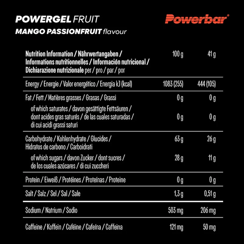 PowerGels Fruit Powerbar