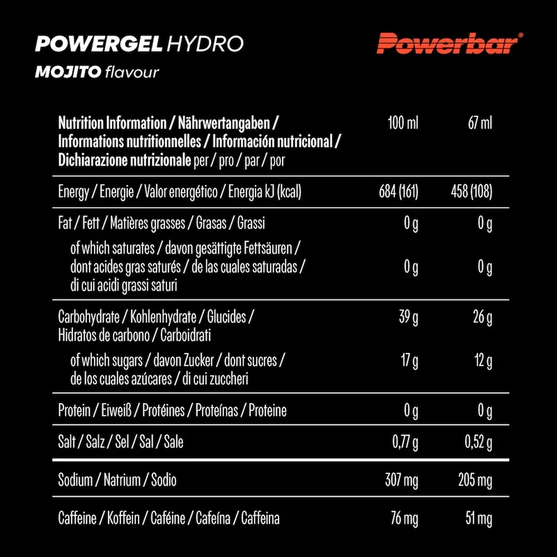PowerGels Hydro Powerbar