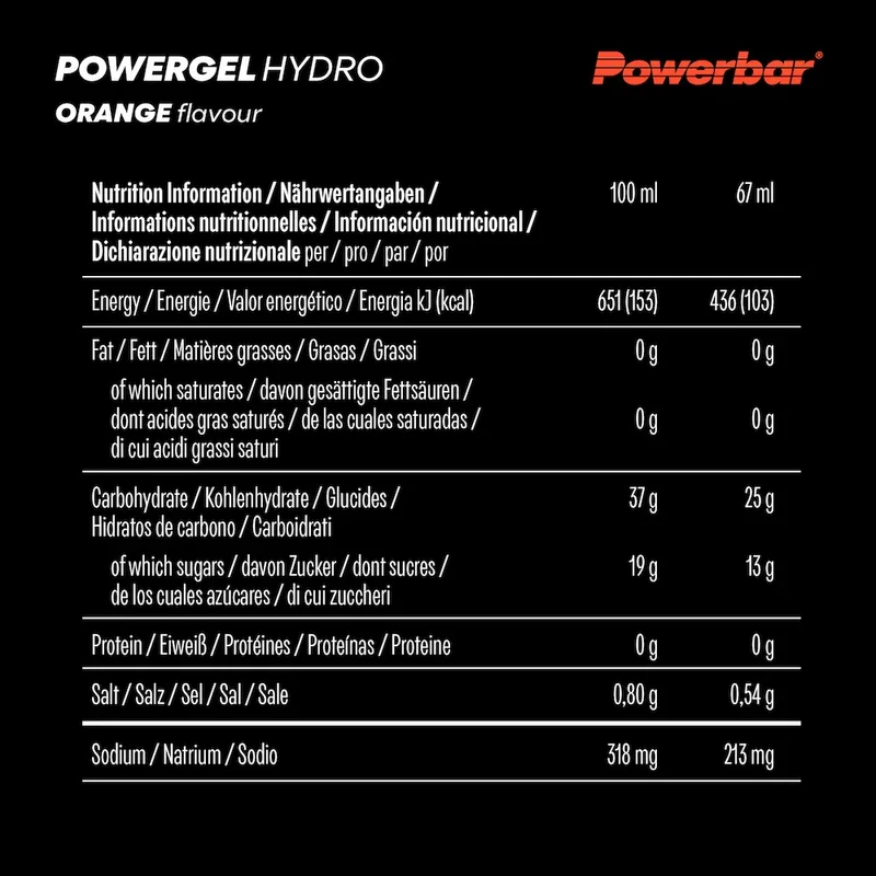 PowerGels Hydro Powerbar