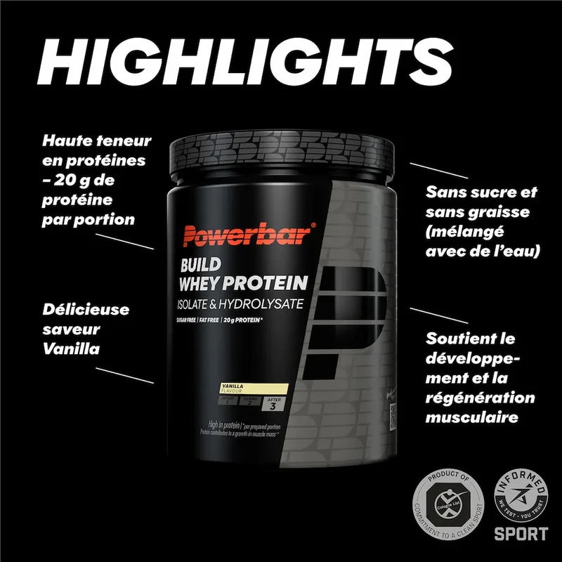 Whey Protein Build Powerbar
