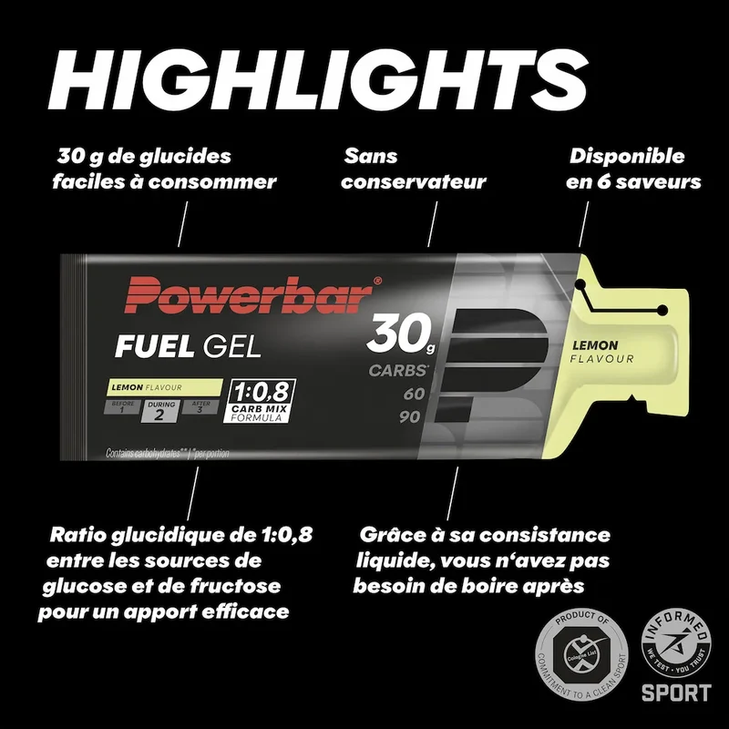 Fuel Gel 30g Powerbar