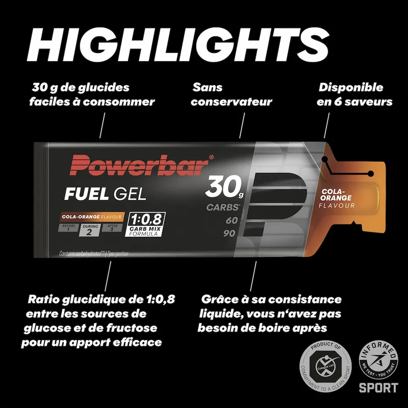 Fuel Gel 30g Powerbar