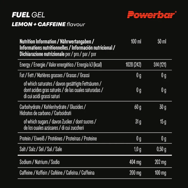 Fuel Gel 30g Caféine Powerbar