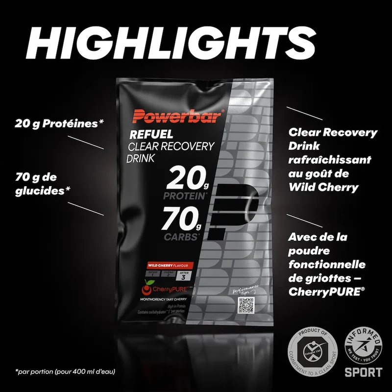 Refuel Clear Recovery Drink Powerbar